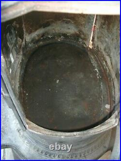 VERY RARE MID-LATE 1800's CAST IRON BUSSEY, MCLEOD GOLD COIN WOOD STOVE