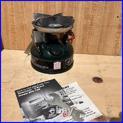 VINTAGE 1987 COLEMAN 508 SPORTSTER SINGLE BURNER CAMP COOKING STOVE 2-87 W Case