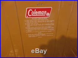 Vintage Gold Coleman 2-burner Camp Stove #413g