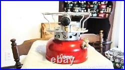 VTG 11-1954 COLEMAN MODEL 500A SINGLE BURNER CAMP STOVE TESTED WoW