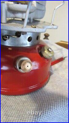 VTG 11-1954 COLEMAN MODEL 500A SINGLE BURNER CAMP STOVE TESTED WoW