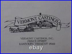 Vermont Castings VIGILANT Wood Stove With BIG Glass Door Inserts Great