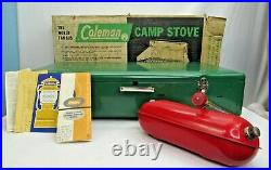 Very Nice Vintage 1961-1964 Coleman Model 426C 3-Burner Camp Stove With Box