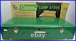 Very Nice Vintage 1961-1964 Coleman Model 426C 3-Burner Camp Stove With Box