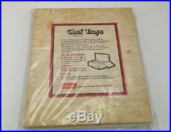 Very Rare Coleman Stove Chef Side Trays Fits 425 413 426 Stoves Part # 413-731