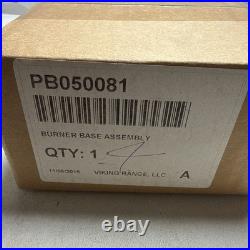 Viking Range Burner Base with Ignitor PB050081 Spark Assy OEM 100% Genuine