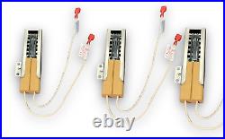 Viking Range Flat Gas Igniter, Hot Surface OEM Set of 3 065650-000 or PB040001