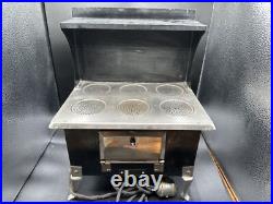 Vintage 1915 Western Electric Junior toy range stove Sample, style 6 Untested