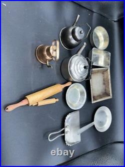 Vintage 1915 Western Electric Junior toy range stove Sample, style 6 Untested