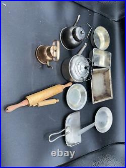 Vintage 1915 Western Electric Junior toy range stove Sample, style 6 Untested