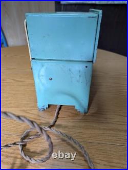 Vintage 1930s Child's Metal Toy Stove Oven Metal Ware Still Works