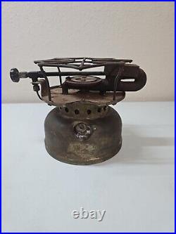 Vintage 1940 Coleman 500 Nickle Camp Stove Single Burner A40