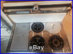 Vintage 1940 Model B Chambers Gas Oven Range Cook with the Gas Turned Off