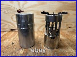 Vintage 1946 Coleman 530 G. I. Pocket Stove B46 in working condition with video