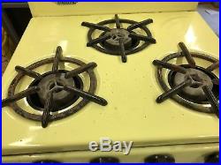 Vintage 1959 Terry Travel Trailer Propane Stove Oven and Icebox