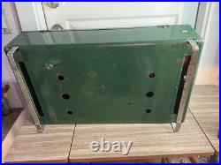 Vintage 1960s Coleman Model 413E Two Burner Gas Camp Stove With Legs/Towel Rack