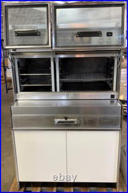 Vintage 1960s Frigidaire Flair Double Oven Range Bewitched TV Show Tested