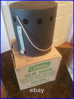 Vintage 1964 Coleman 502-700 Sportster Stove OEM BOX with 502-952 Heat Drum