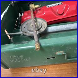 Vintage 1970s Coleman 2- Burner Camp Stove Model 425F499 with Original Box