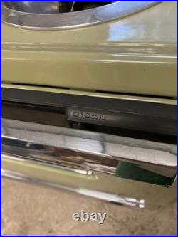 Vintage 1970s GE Avocado Green Electric Range Oven Stove Mid Century Retro