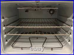 Vintage 1970s GE Avocado Green Electric Range Oven Stove Mid Century Retro