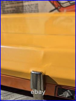 Vintage 1970s Sears 2 Burner Propane Orange Camp Stove 72764 Rare EUC With Box