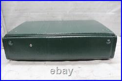 Vintage 1990 Coleman Model 413H Green Dual 2 Burner Gas Camping Stove W Box