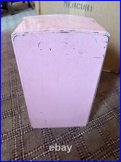 Vintage 50s Wolverine Tin Pink Toy Kitchen Set Fridge Stove Sink Washing Machine