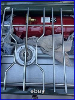 Vintage 80s Coleman 426E Three 3 Burner Camp Stove Used Once