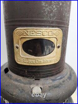 Vintage ART DECO NESCO 40 Oil Parlor Heater Body PART Perfection rare
