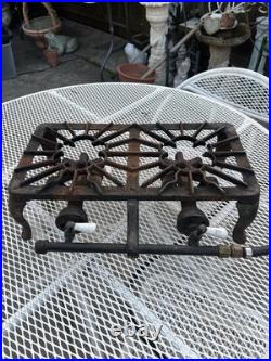 Vintage Albert MFG. Co. Two Burner Propane Stove, Los Angeles, Ca