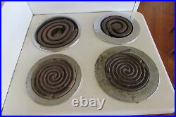 Vintage Antique 1937 Universal Electric Porcelain Farmhouse Stove/Oven #2065