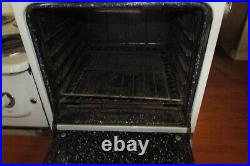 Vintage Antique 1937 Universal Electric Porcelain Farmhouse Stove/Oven #2065