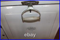 Vintage Antique 1937 Universal Electric Porcelain Farmhouse Stove/Oven #2065
