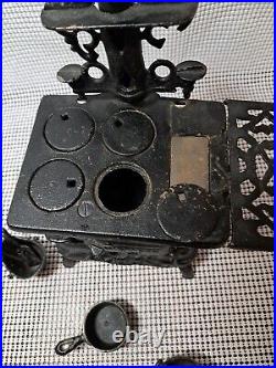 Vintage Antique Cast Iron American ATF Wood Stove Salesman Sample
