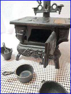 Vintage Antique Cast Iron American ATF Wood Stove Salesman Sample