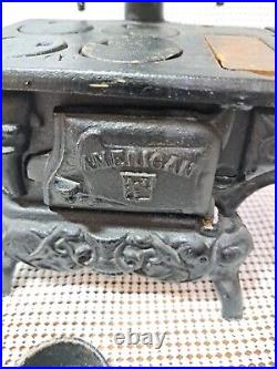 Vintage Antique Cast Iron American ATF Wood Stove Salesman Sample