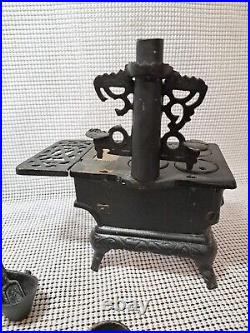Vintage Antique Cast Iron American ATF Wood Stove Salesman Sample