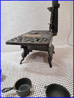 Vintage Antique Cast Iron American ATF Wood Stove Salesman Sample