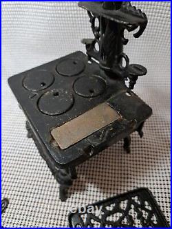 Vintage Antique Cast Iron American ATF Wood Stove Salesman Sample