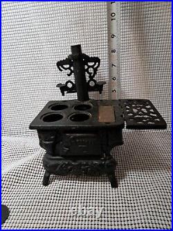 Vintage Antique Cast Iron American ATF Wood Stove Salesman Sample