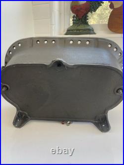 Vintage Atlanta Stove Works Sportsman Cast Iron Hibachi Grill Portable BBQ NEW