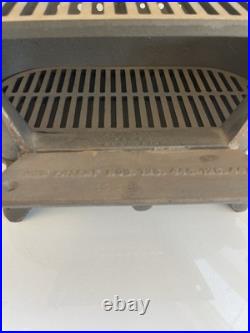 Vintage Atlanta Stove Works Sportsman Cast Iron Hibachi Grill Portable BBQ NEW