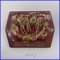 Vintage Blaze Princess King Stove Ceramic Insert Artistic Novelty MCM