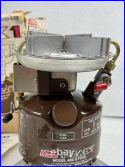 Vintage COLEMAN PEAK 1 Camp Stove 400-499 Backpack Made in USA New Old Stock