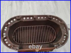 Vintage Cast Iron Atlanta Stove Works Sportsman Grill. Good Condition. USA