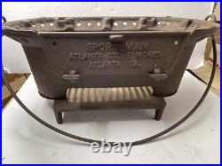 Vintage Cast Iron Atlanta Stove Works Sportsman Grill USA Birmingham Hibachi Vintage Cast Iron Atlanta Stove Works Sportsman Grill USA Birmingham Hibachi