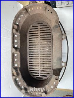Vintage Cast Iron Atlanta Stove Works Sportsman Grill USA Birmingham Hibachi Vintage Cast Iron Atlanta Stove Works Sportsman Grill USA Birmingham Hibachi