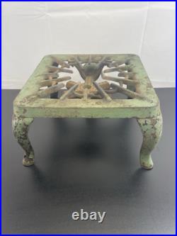 Vintage Cast Iron Griswold No. 401 Single Burner Camp Stove Erie Pa Not Tested