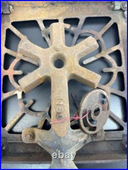 Vintage Cast Iron Griswold No. 401 Single Burner Camp Stove Erie Pa Not Tested